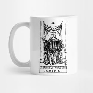 Tarot Card - Justice Mug